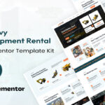 Havix - Heavy Equipement Rental Elementor Template Kit
