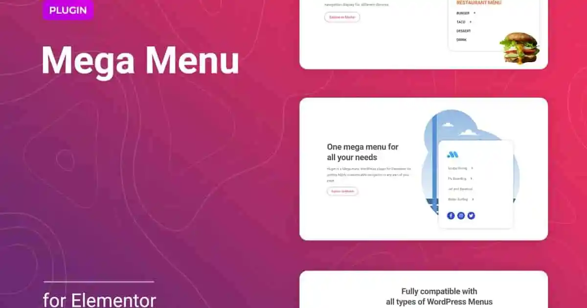 Mega Menu for Elementor - Image 1