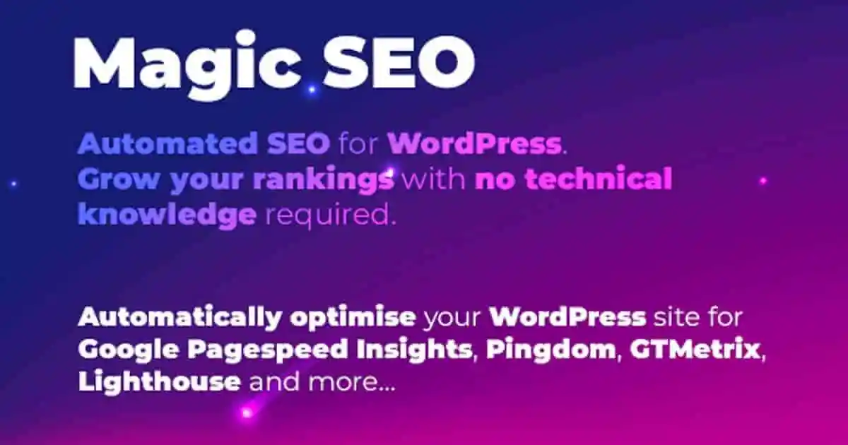 Magic SEO - Automatic WordPress SEO - Image 1