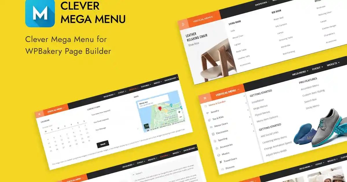 Clever MegaMenu for WPBakery Page Builder - Image 1