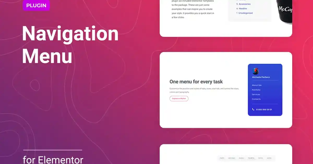 Navigation Menu for Elementor - Image 1
