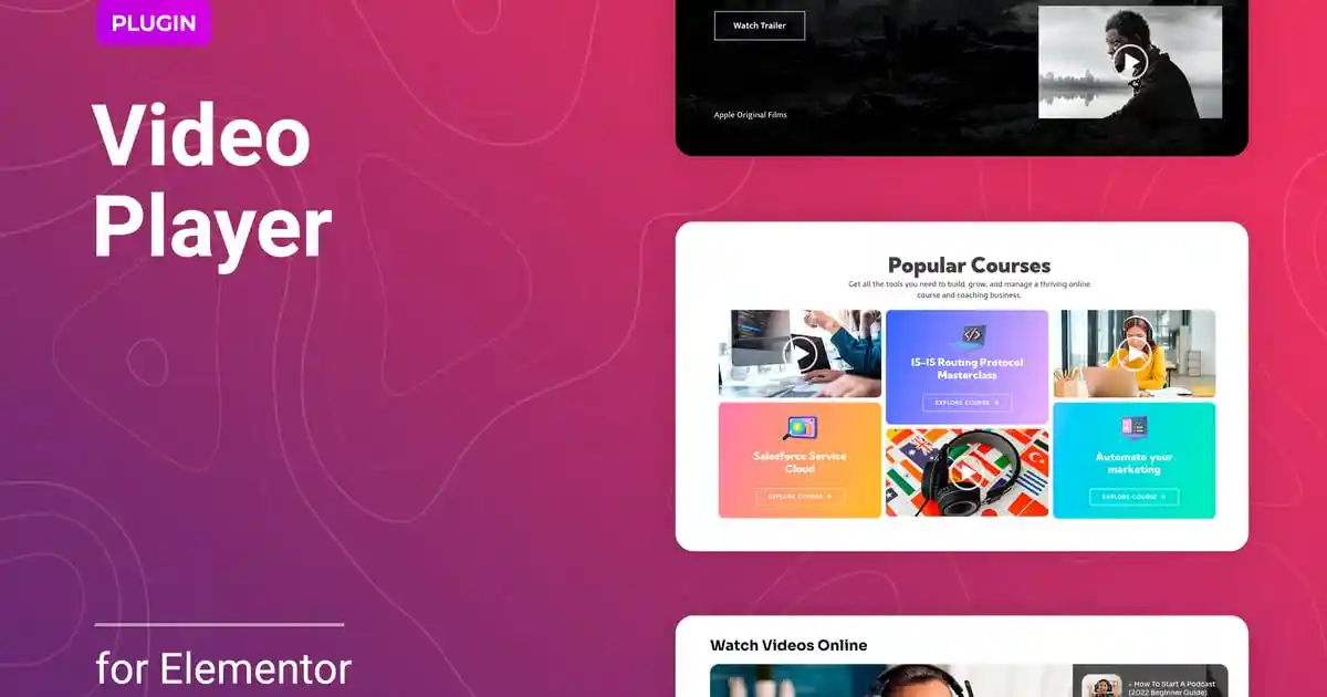 Flexible Video Player for Elementor - Image 1