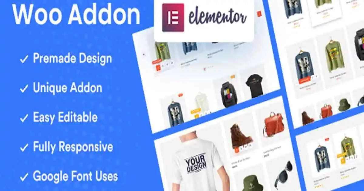 Elementor Addon For WooCommerce Product ecommerce - Image 1